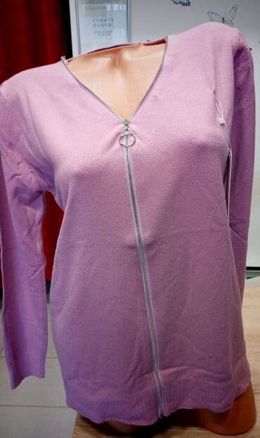 Ženski džemperi pamuk- kašmir vuna elastin vel. M. L. Xl. 2xl cena — 2