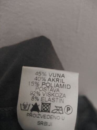 lagane zimske jakne: M (EU 38), Viscose, Other type, Embroidery, Single-colored — 5