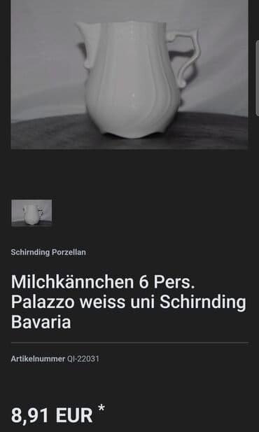 swarovski kristali cena: Servis za kafu 1974 do 1989g Schirnding porcelan Bavaria. Servis za 6 — 4