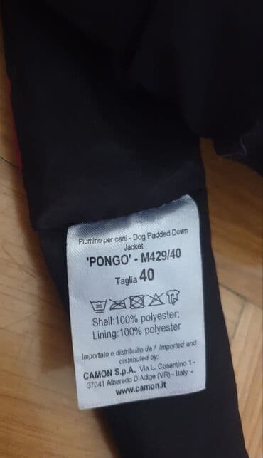 štenci za udomljavanje: Camon jakna zimska pongo, debela i premekana, sa kapuljačom koja se — 2
