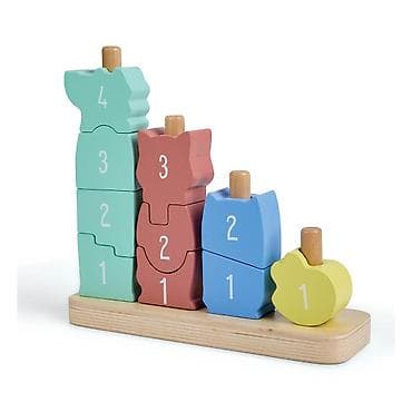 Kreativne i edukativne igračke: EurekaKids staker sorter Šifra proizvoda: 2201 - Drvena edukativna — 1