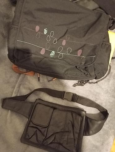 torbice za devojcice: Set torbi – 3 komada 1) Dečji ranac sa likom Minnie - Prednja strana — 4