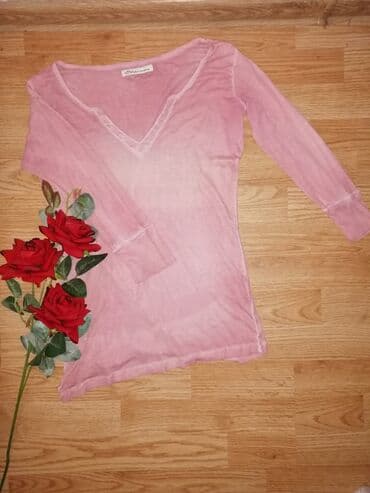 elegantni kompleti sa pantalonama: C&A, S (EU 36), M, L, Pamuk, Sa ilustracijom, bоја - Roze — 1