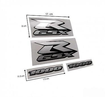 GSXR 1000 - nalepnice - 1325 📌 Opis: Samolepljive nalepnice izrađene