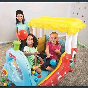 Bestway 93537 Fisher Price Voz sa 25 loptica 132 x 94 x 89 Cena 5950
