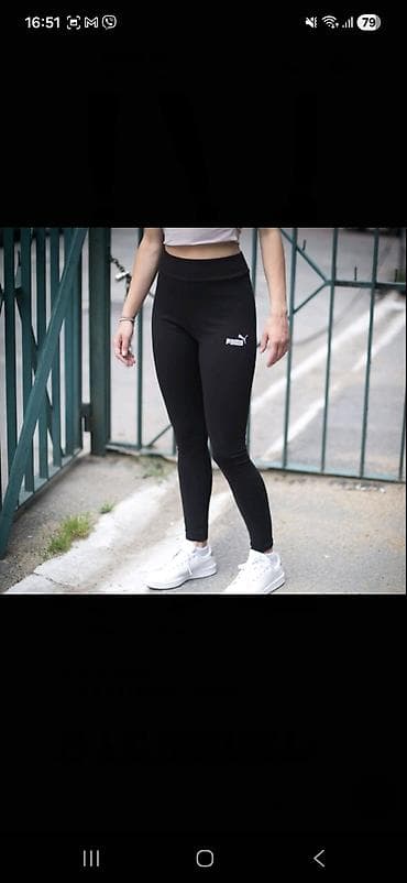 Dukserice: Likra, bоја - Crna, Jednobojni — 3