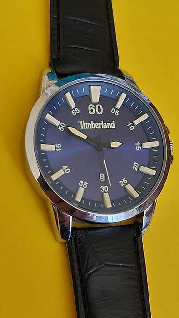 polovni rucni satovi: Timberland muški analogni ručni sat - Kućište: okruglo, polirani — 2