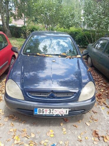 vgr auto plac: Putničko vozilo marke Citroën, model Xsara, plave boje. Vozilo — 1