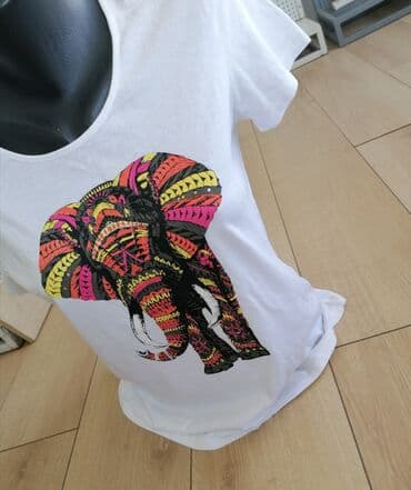 top ispod sakoa: M (EU 38), Cotton, color - White — 2