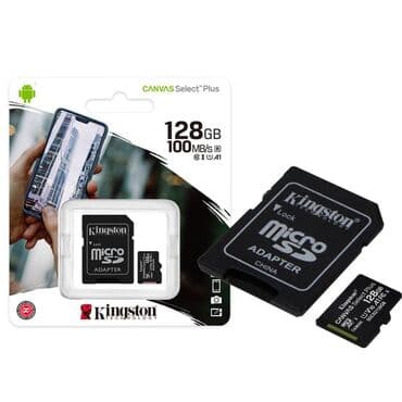kalorifer na plin cena: KINGSTON 128GB microSD Odlična memorijska kartica za telefon ili — 7