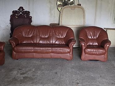 Matresses: Kožna garnitura za sedenje – 1 - Komplet obuhvata: trosed i dve at lalafo.rs — 9 Matresses: Kožna garnitura za sedenje – 1 - Komplet obuhvata: trosed i dve — 9