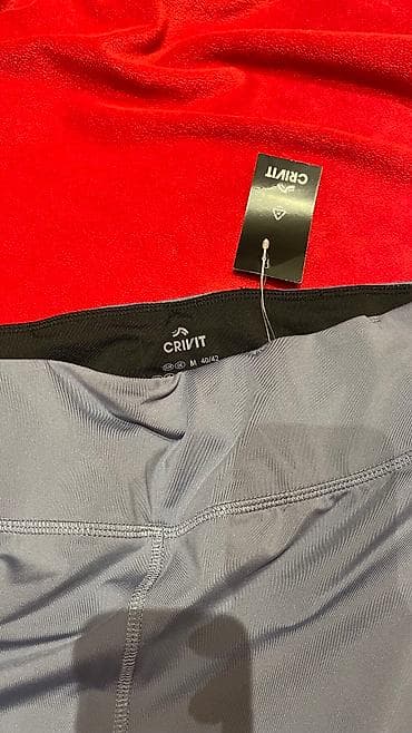 new yorker crocs: CRIVIT helanke, nove, u sivoj boji, 7/8, vel M/L — 2