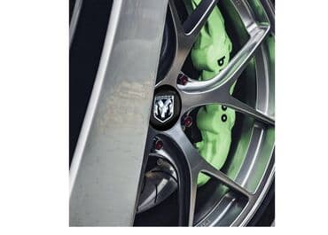 20555 r16 felni: Plastificirane nalepnice za felne - set od 4 komada DODGE DODGE - — 4