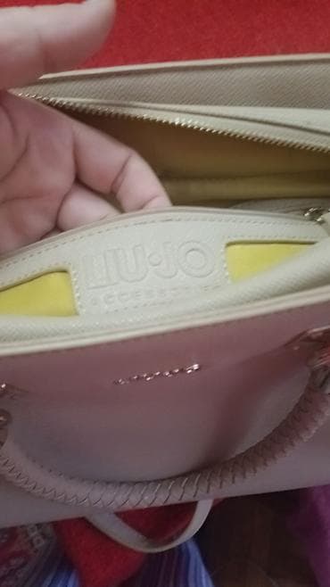 nike ranac zenski: Liu Jo ženska torba – bež/šampanj nijansa - Struktura: štepana — 3