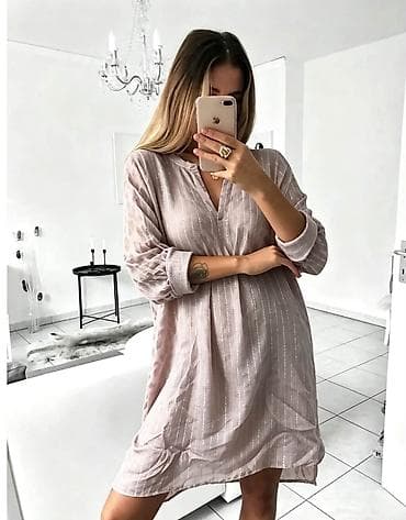 parka h: 07. Za punije dame
Košulja/haljina + kaiš
Cena : 2.450 dinara H — 5