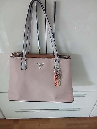 torba akcija: GUESS torbe – dve modele 1) Siva torba sa monogram printom - — 5