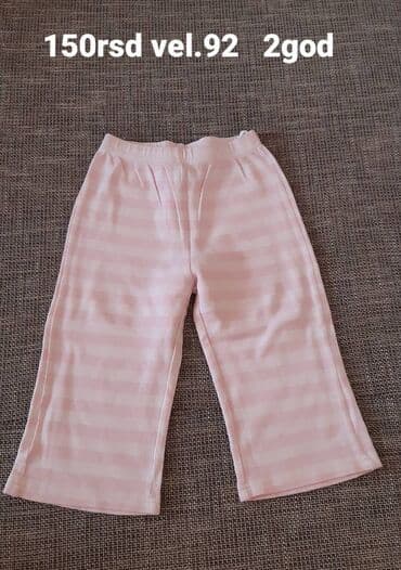 Trousers: 92, color - Pink — 1