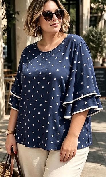 tosca blu beograd: Ženska bluza sa tufnama – model sa karner rukavima
2000
Din
Do xxl — 3