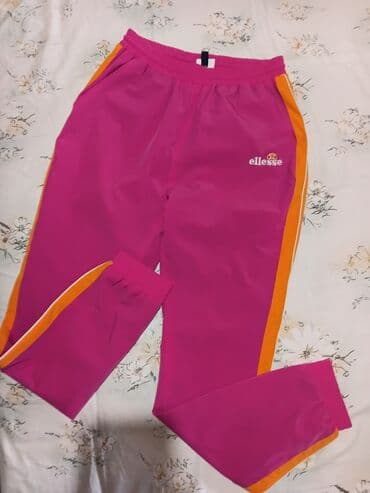 Sweatpants: Ellesse, Stripes, color - Pink — 1