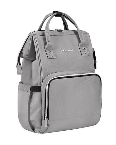 KikkaBoo Torba za mame Siena premium – light grey (Šifra: KKB2)