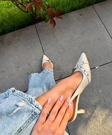 haljine sa leopard printom: Ženske slingback salonke sa špicastim vrhom i niskom potpeticom - — 5