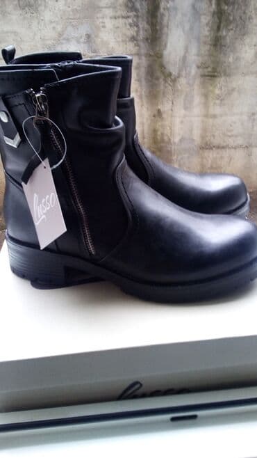 kozne mini suknje: High boots, 39 — 1