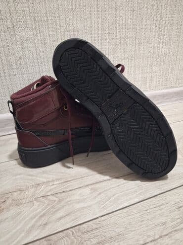 Loafers: Puma, 40, color - Burgundy — 2