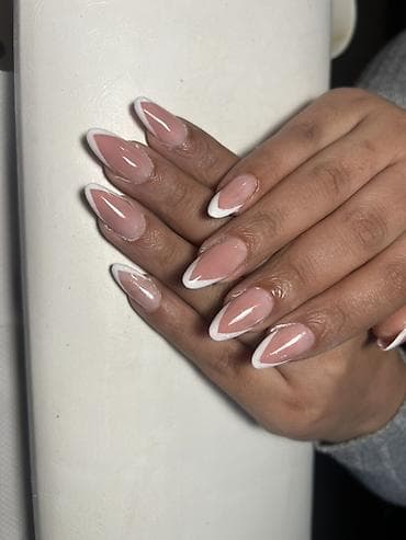 asos novi sad: Usluga manikira – prirodan gel/gel-lak i francuski stil povoljno — 6