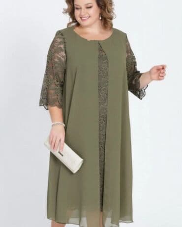 jeftine haljine za punije: Haljine za punije dame 2600 — 3