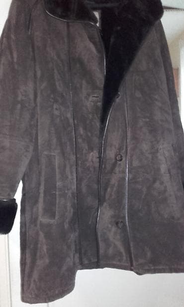 kaputi mona 2024: Muški kaput od prave jagnjeće kože (shearling) – SAKL - Materijal — 1