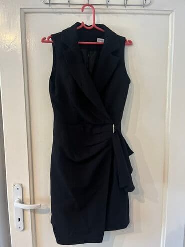 crop top h m: S, color - Black, Evening, Without sleeves — 1
