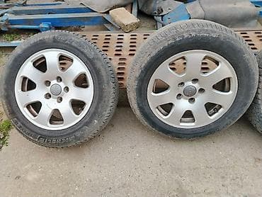 auto pojasevi rs: Komplet od 4 alu felne sa zimskim gumama. - Marka/centar: originalni — 9