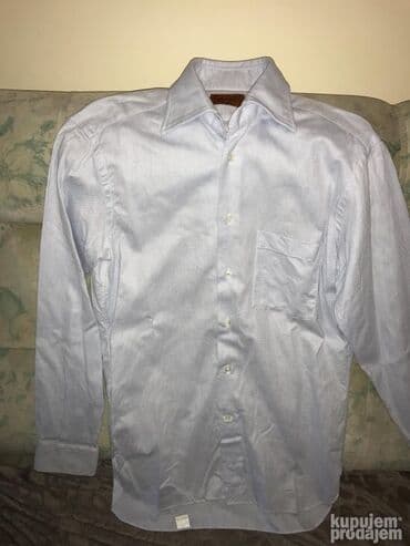 Original Bruli koslja M NOVA 100% cotton Made in Switzerland Bela i