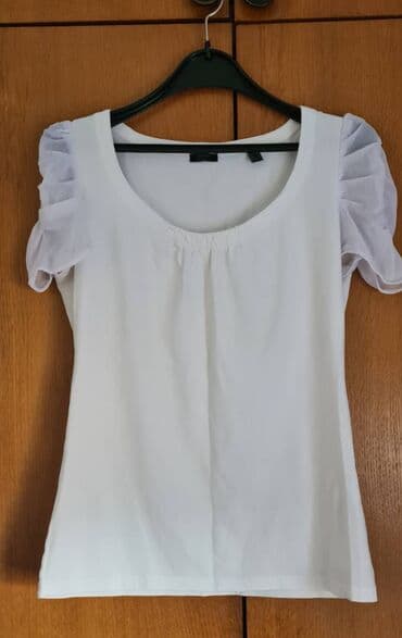 midi haljine h m: Esprit, M (EU 38), Cotton, color - White — 1