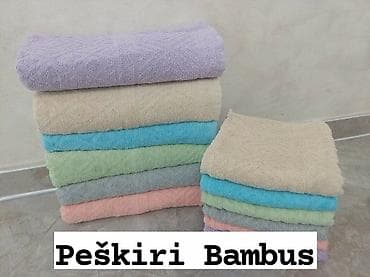 ✨️✨️Peškiri "BAMBUS" Pamučni peškiri Bambus🌾🌿 debljeg materijala nežni
