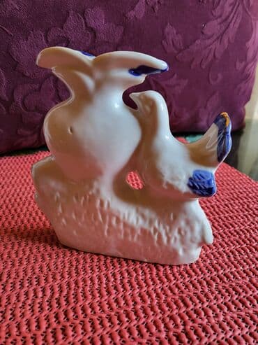 bicikle sa prednjim i zadnjim amortizerima: Figura nova,vintaz porcelanska. Figura nova,tackica fabricka u samom — 2