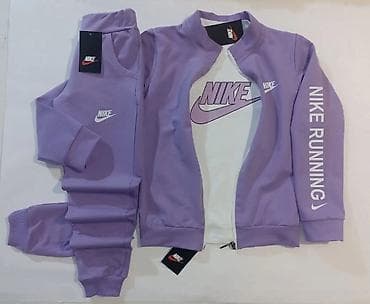 helanke za devojcice: Dečiji Nike komplet – 3 dela - Komplet uključuje: trenerku (donji — 1