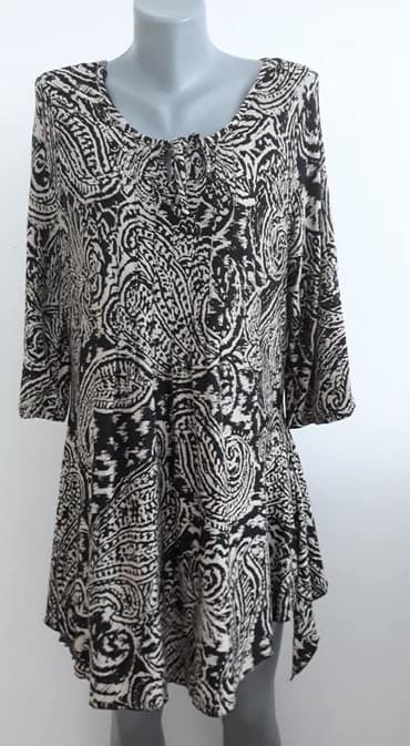 tunike: Tunika CANDA 44-46 Novo cena 800 viskoza elastin ramena 45 grudi62 do — 1