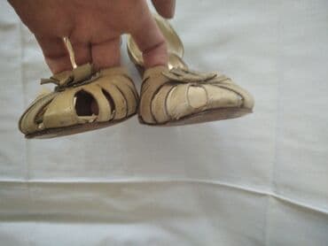 bež čizme od brušene kože: Sandals, 40 — 9