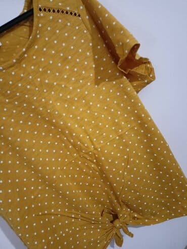torbe sa sirokim kaisem: L (EU 40), Cotton, color - Yellow — 5