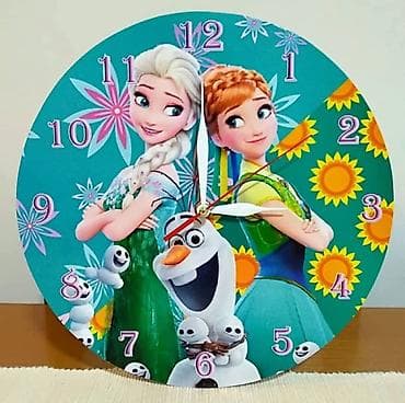 lezajevi forma ideale: Zidni satovi sa štampom po želji - Okrugli zidni satovi sa jasnim — 7