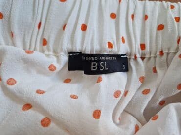 pantalone bez kaisa: S (EU 36), color - White, With the straps — 3