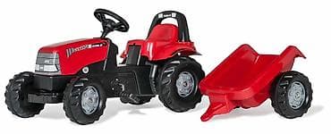 Traktor Rolly kid Case 1170 CVX sa prikolicom (CT-012411) Zemlja