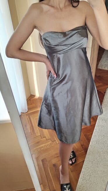 najlepse haljine za svecane prilike: 7Arrows S (EU 36), color - Grey, Evening, Without sleeves — 1