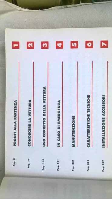 test iz engleskog za 3 razred: Tehnicko uputstvo za odrzavanje za Alfa Romeo 146, A5 fgormat,310 str — 2