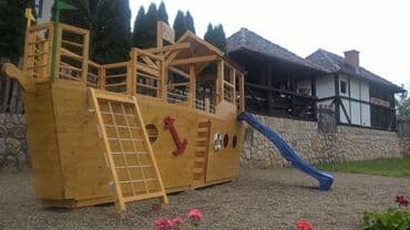 sobne ljuljaske za decu cena: Bоја - Braon, Novo, O trošku kupca — 8
