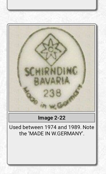 metalac set tanjira: Set nov iz 1974 do 1989 god. Bavaria Zapadna Nemacka. Schirnding — 15