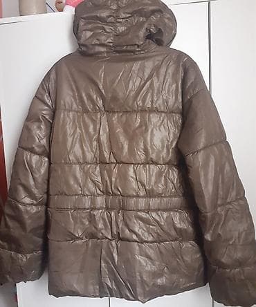 max mara teddy kaput: Zimska ženska jakna – pufna, maslinasto-braon boja - Topao, prošiven — 4