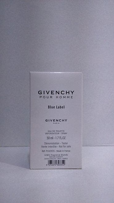 seastar blue: GIVENCHY BLUE LABEL EDT 50ML TSTR | Givenchy Blue Label edt 50ml — 4
