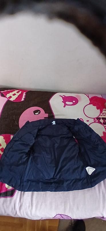 helanke l: Dečiji prsluk bez rukava – tamnoplavi - Motiv: Minnie Mouse na leđima — 3